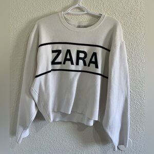 Zara Knit Cream Sweater